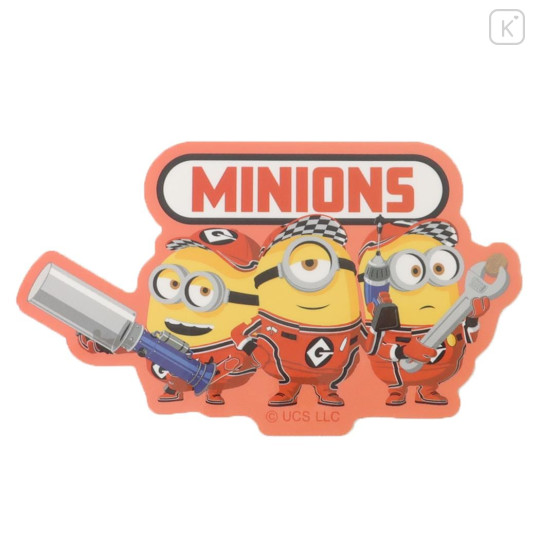 Japan Minions Vinyl Sticker - Despicable Me 4 / Transformation Fixer - 1