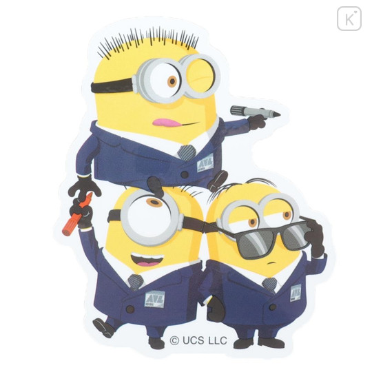 Japan Minions Vinyl Sticker - Despicable Me 4 / Transformation Angents - 1