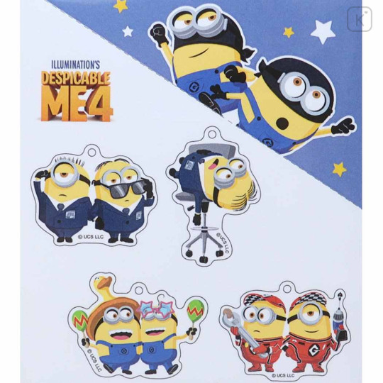 Japan Minions Secret Acrylic Keychain - Despicable Me 4 / Transformation Blind Box - 2