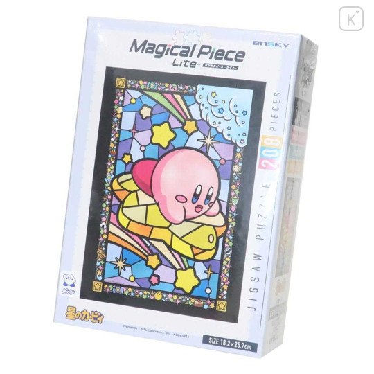 Japan Kirby Jigsaw Puzzle 208pcs - Magical Piece Lite Twinkle Star - 1