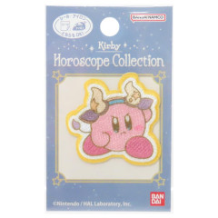 Japan Kirby Embroidery Iron-on Applique Patch - Horoscope Collection Taurus