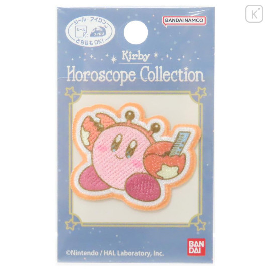 Japan Kirby Embroidery Iron-on Applique Patch - Horoscope Collection Cancer - 1