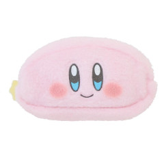 Japan Kirby Fluffy Cosmetic Pouch - Smile Blush