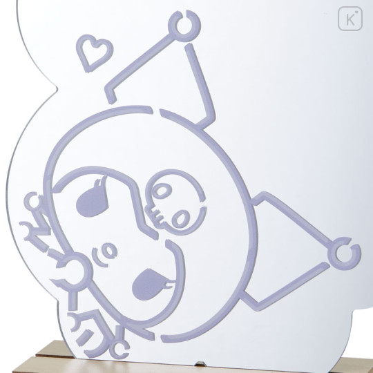 Japan Sanrio Original Interior Mirror - Kuromi - 3