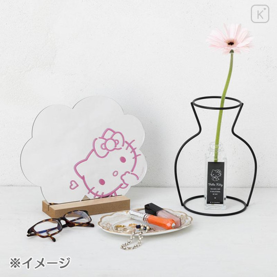 Japan Sanrio Original Wire Flower Vase - Hello Kitty - 5