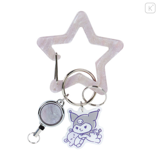 Japan Sanrio Carabiner - Kuromi / My Fav - 1