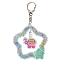 Japan Kirby Swinging Acrylic Key Chain - Star Green