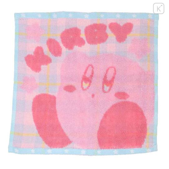 Japan Kirby Jacquard Hand Towel - Kirby Pink & Blue - 1