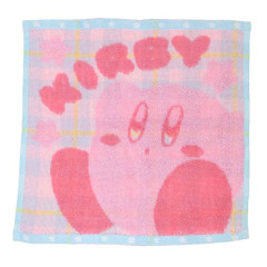 Japan Kirby Jacquard Hand Towel - Kirby Pink & Blue