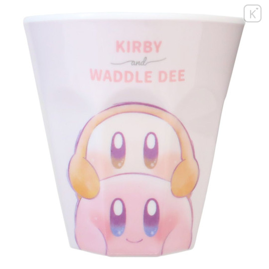 Japan Kirby Melamine Tumbler - Kirby & Waddle Dee - 1