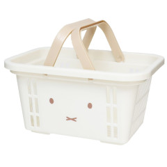 Japan Miffy Mini Basket - Beige / Face
