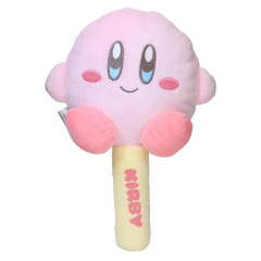 Japan Kirby Plush Hand Mirror - Kirby / Smile