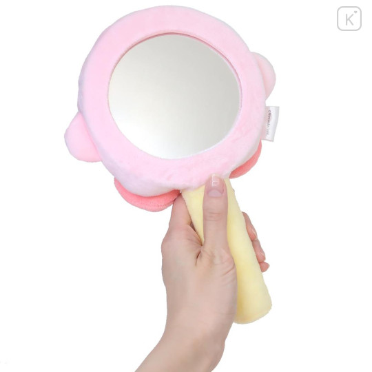 Japan Kirby Plush Hand Mirror - Kirby / Smile - 2