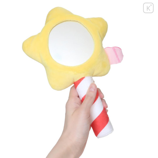 Japan Kirby Plush Hand Mirror - Kirby / Star - 2