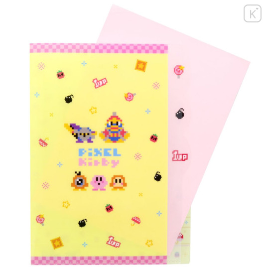 Japan Kirby 5 Pockets A4 Index File - Pixel Art - 2