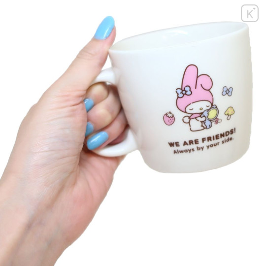 Japan Sanrio Ceramic Mug - My Melody / Always By Your Side - 2