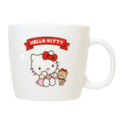 Japan Sanrio Ceramic Mug - Hello Kitty / Always By Your Side