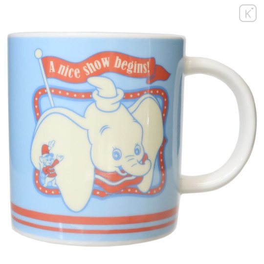 Japan Disney Ceramic Mug - Dumbo / Retro - 1