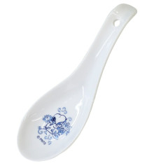 Japan Peanuts Porcelain Spoon - Snoopy / Blue