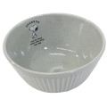 Japan Peanuts Porcelain Rice Bowl - Snoopy / Grey - 2