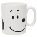 Japan Peanuts Porcelain Mug - Snoopy Face / Smile - 1