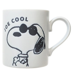 Japan Peanuts Porcelain Mug - Snoopy / Joe Cool