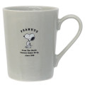 Japan Peanuts Porcelain Mug - Snoopy / Grey - 1