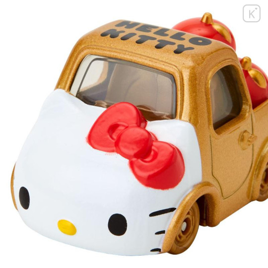 Japan Sanrio Takara Tomy Dream Tomica - Hello Kitty 50th Anniversary Gold - 4