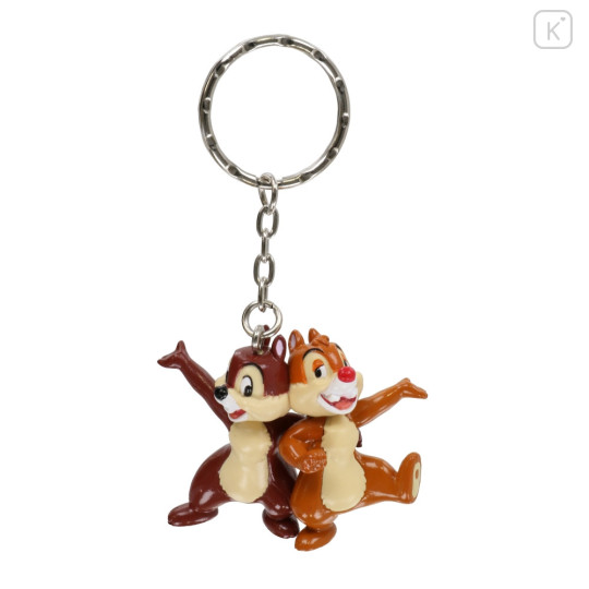 Japan Tokyo Disney Resort Figure Keychain - Chip & Dale - 1