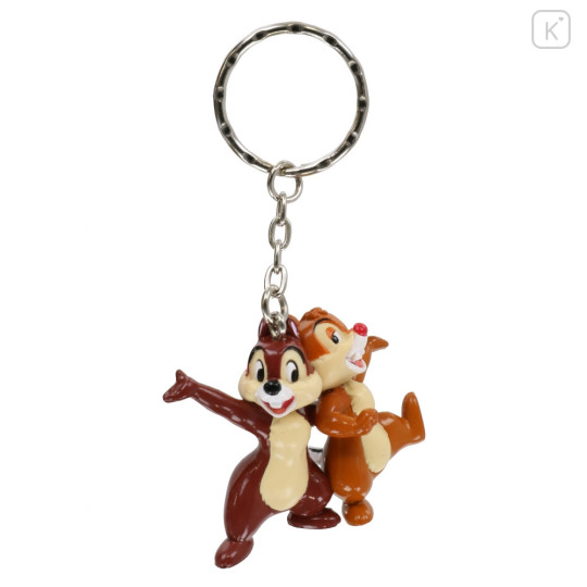 Japan Tokyo Disney Resort Figure Keychain - Chip & Dale - 3