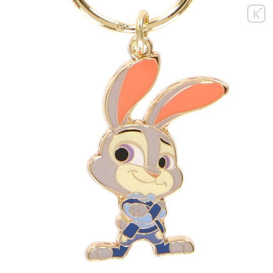 Japan Tokyo Disney Resort Metal Keychain Set - Zootopia Nick Wilde & Judy Hopps / Toddler - 3