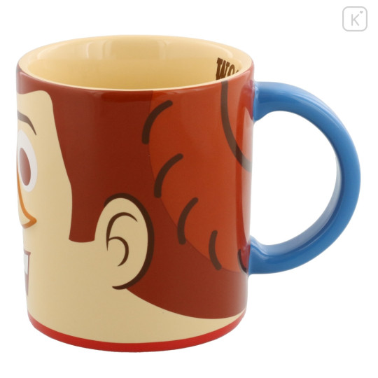 Japan Tokyo Disney Resort Ceramic Mug - Toy Story : Woody Face - 3