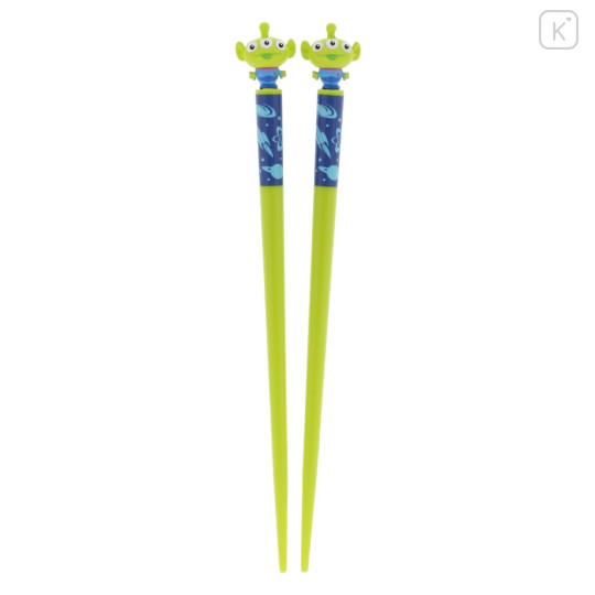 Japan Tokyo Disney Resort Chopsticks 16.5cm - Little Green Men - 1