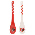 Japan Tokyo Disney Resort Porcelain Spoon Set - Minnie Mouse Heart - 1