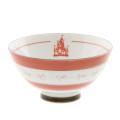 Japan Tokyo Disney Resort Rice Bowl - Minnie Mouse / Aurora Orange Red - 1