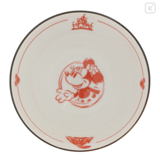 Japan Tokyo Disney Resort Rice Bowl - Minnie Mouse / Aurora Orange Red - 5