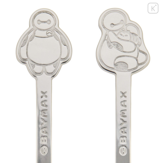 Japan Tokyo Disney Resort Cutlery Set Stainless Steel Fork & Spoon - Baymax - 3