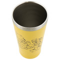 Japan Tokyo Disney Resort Stainless Steel Tumbler - Pooh & Piglet & Tigger / Yellow - 6