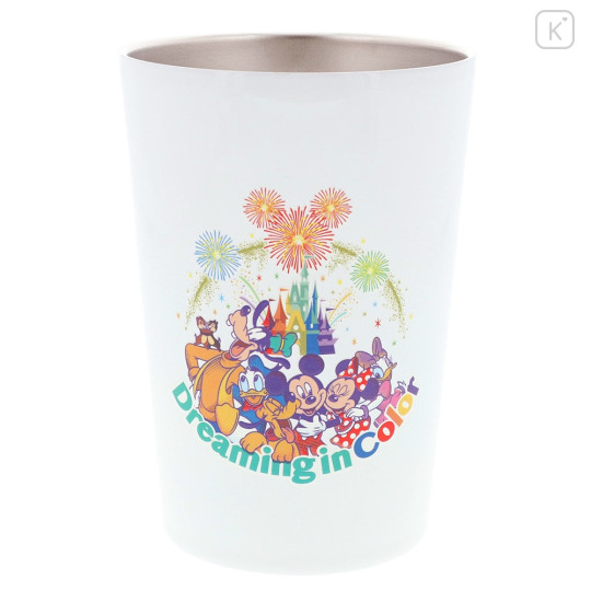 Japan Tokyo Disney Resort Stainless Steel Tumbler - Mickey & Friends Dreaming in Color - 1