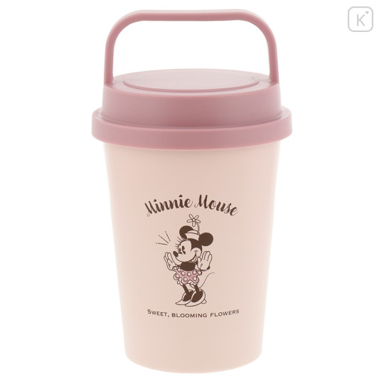 Japan Tokyo Disney Resort Stainless Steel Tumbler With Lid - Minnie Mouse - 1