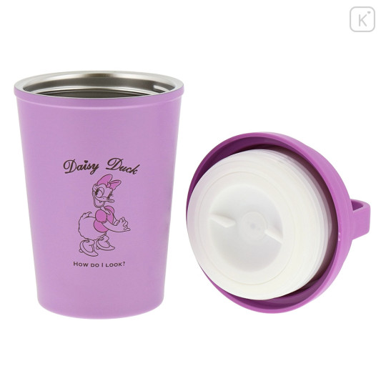 Japan Tokyo Disney Resort Stainless Steel Tumbler With Lid - Daisy Duck - 5