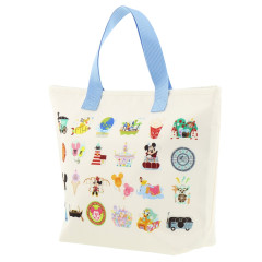 Japan Tokyo Disney Resort Insulated Cooler Bag Lunch Bag - Mickey Mouse & Friends