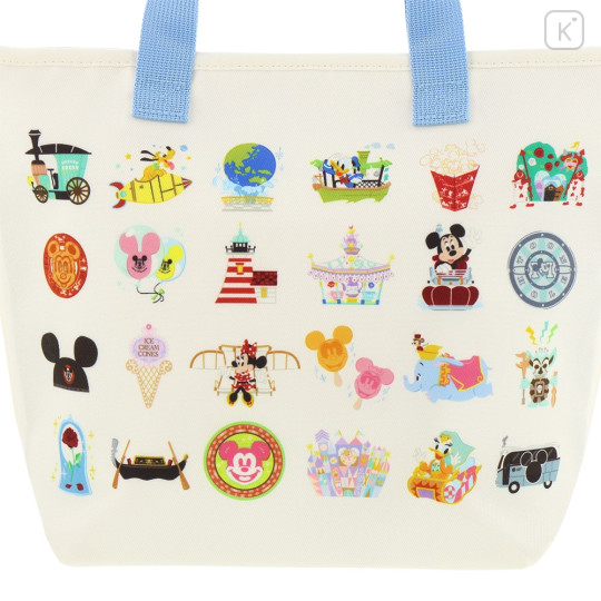 Japan Tokyo Disney Resort Insulated Cooler Bag Lunch Bag - Mickey Mouse & Friends - 3