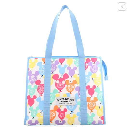 Japan Tokyo Disney Resort Insulated Cooler Bag Lunch Bag - Mickey Mouse & Friends / Balloon - 1