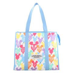 Japan Tokyo Disney Resort Insulated Cooler Bag Lunch Bag - Mickey Mouse & Friends / Balloon