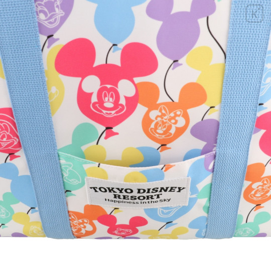 Japan Tokyo Disney Resort Insulated Cooler Bag Lunch Bag - Mickey Mouse & Friends / Balloon - 5