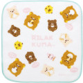 Japan San-X Petit Towel - Rilakkuma / Let's All Be Full And Satisfied B - 1