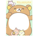 Japan San-X A6 Notepad - Rilakkuma / Let's All Be Full And Satisfied A - 3