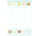 Japan San-X A6 Notepad - Rilakkuma / Let's All Be Full And Satisfied B - 4