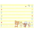 Japan San-X A6 Notepad - Rilakkuma / Let's All Be Full And Satisfied B - 5